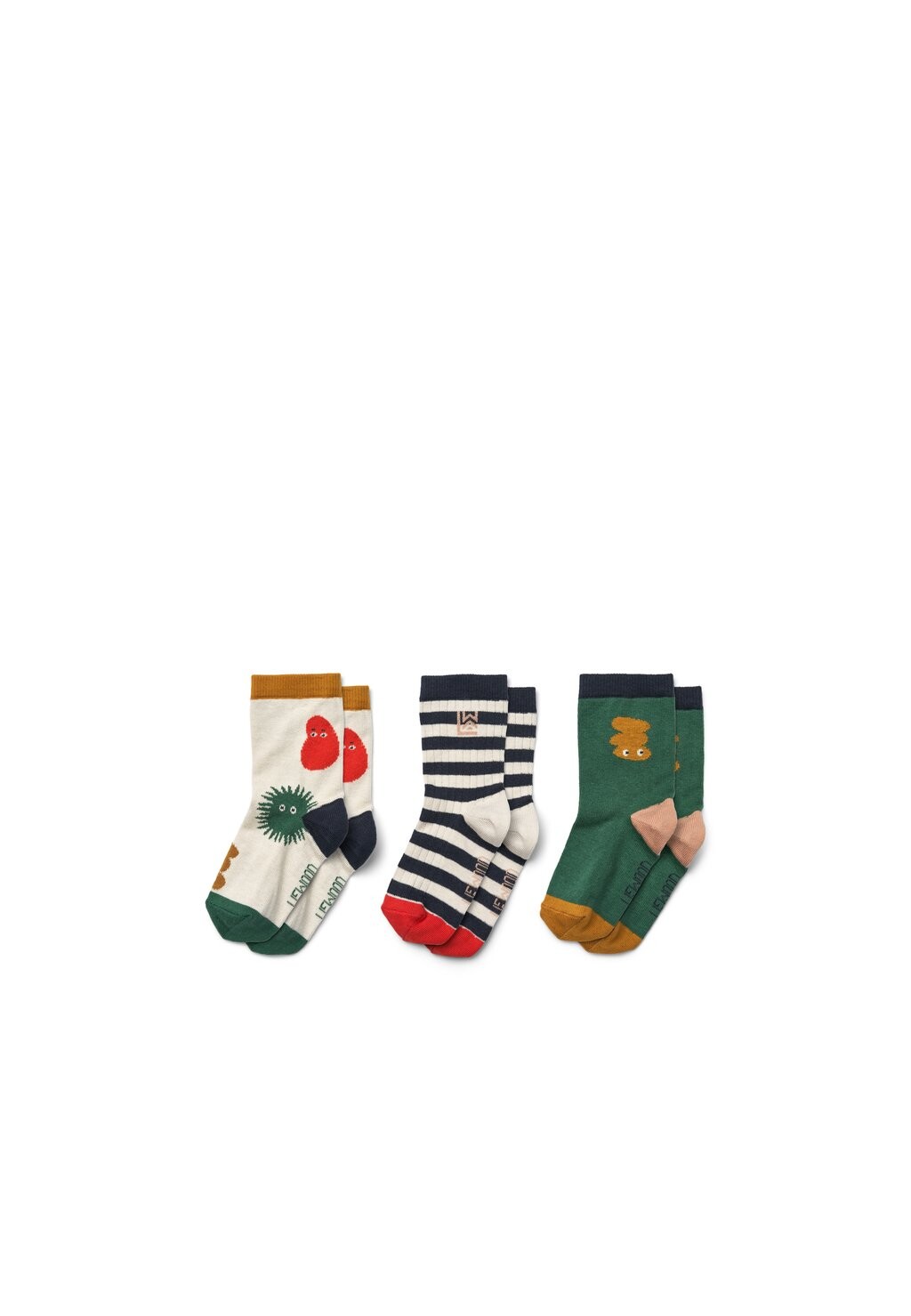 

Комплект носков SILAS UNISEX Liewood, 3 пары, мультиколор