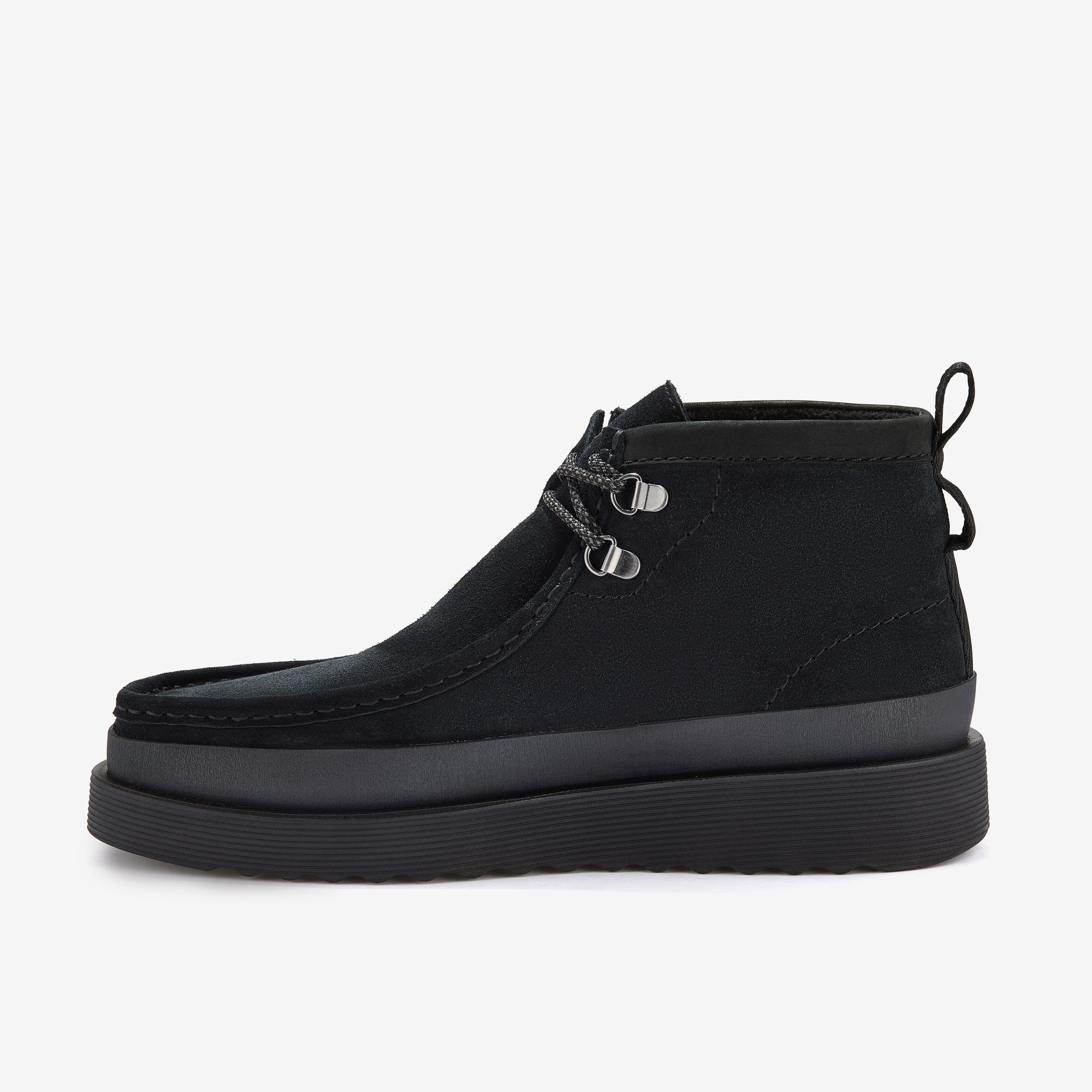 Сандалии WallabeeFTR2Hi Clarks, Black Silver