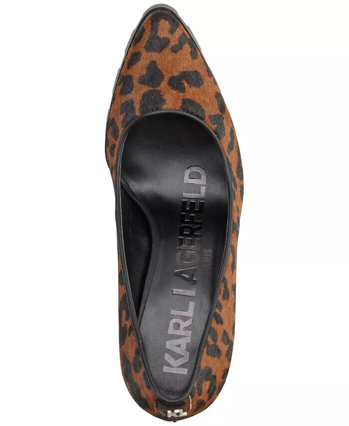 Туфли Madelyn Slip On с острым носком и рифленой подошвой KARL LAGERFELD PARIS, желтый — фото 4
