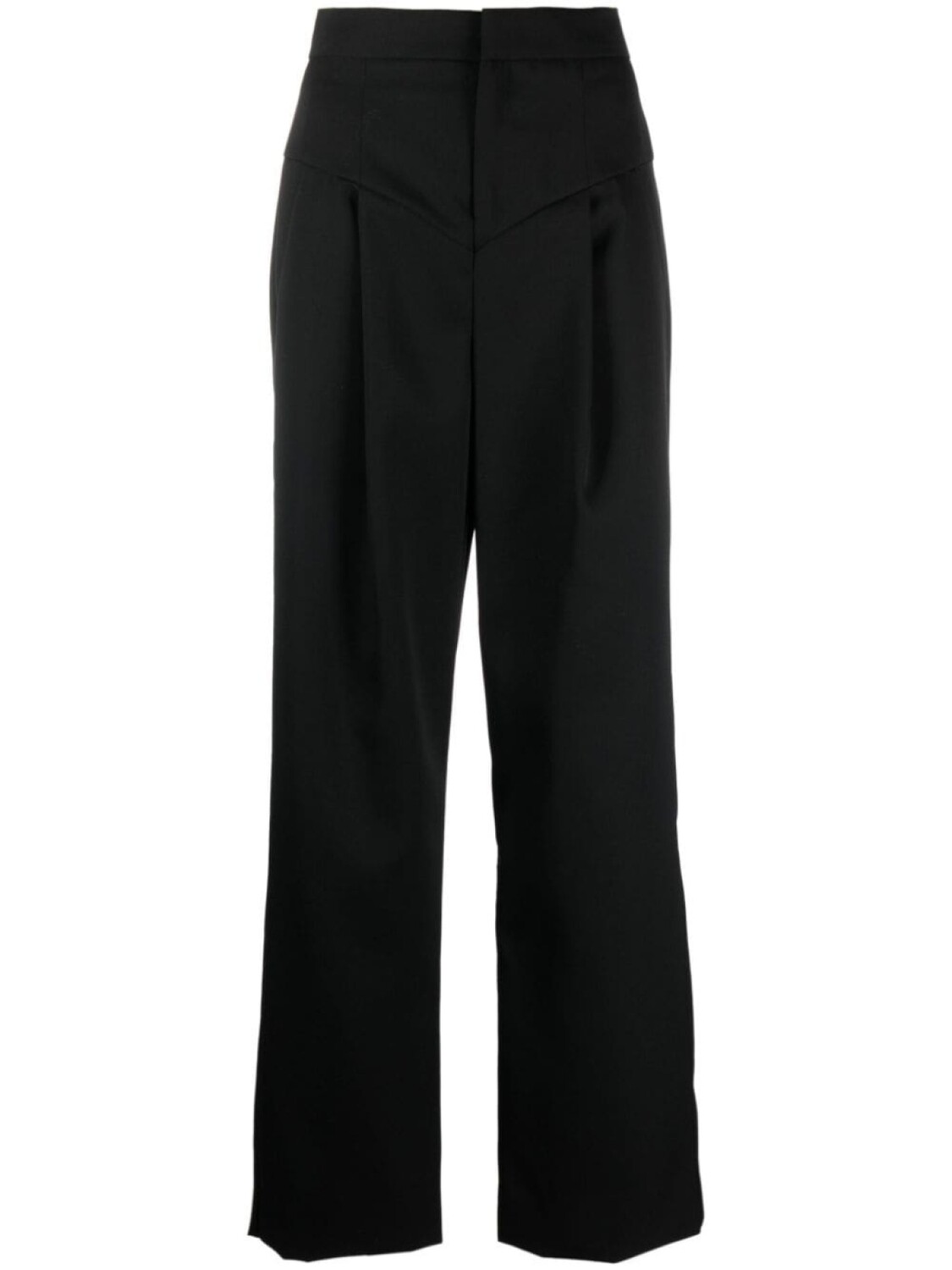 ISABEL MARANT шерстяные брюки Staya, черный