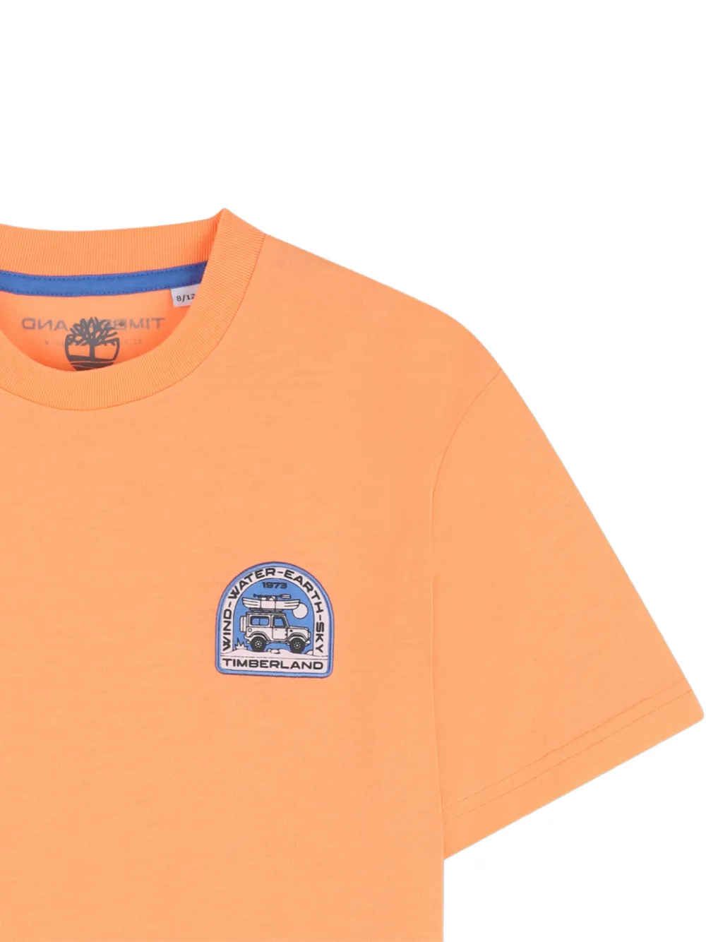 Футболка с графичным принтом Timberland Kids, оранжевый — фото 3