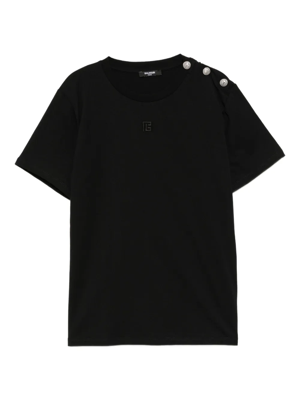

Футболка с логотипом Balmain Kids, черный