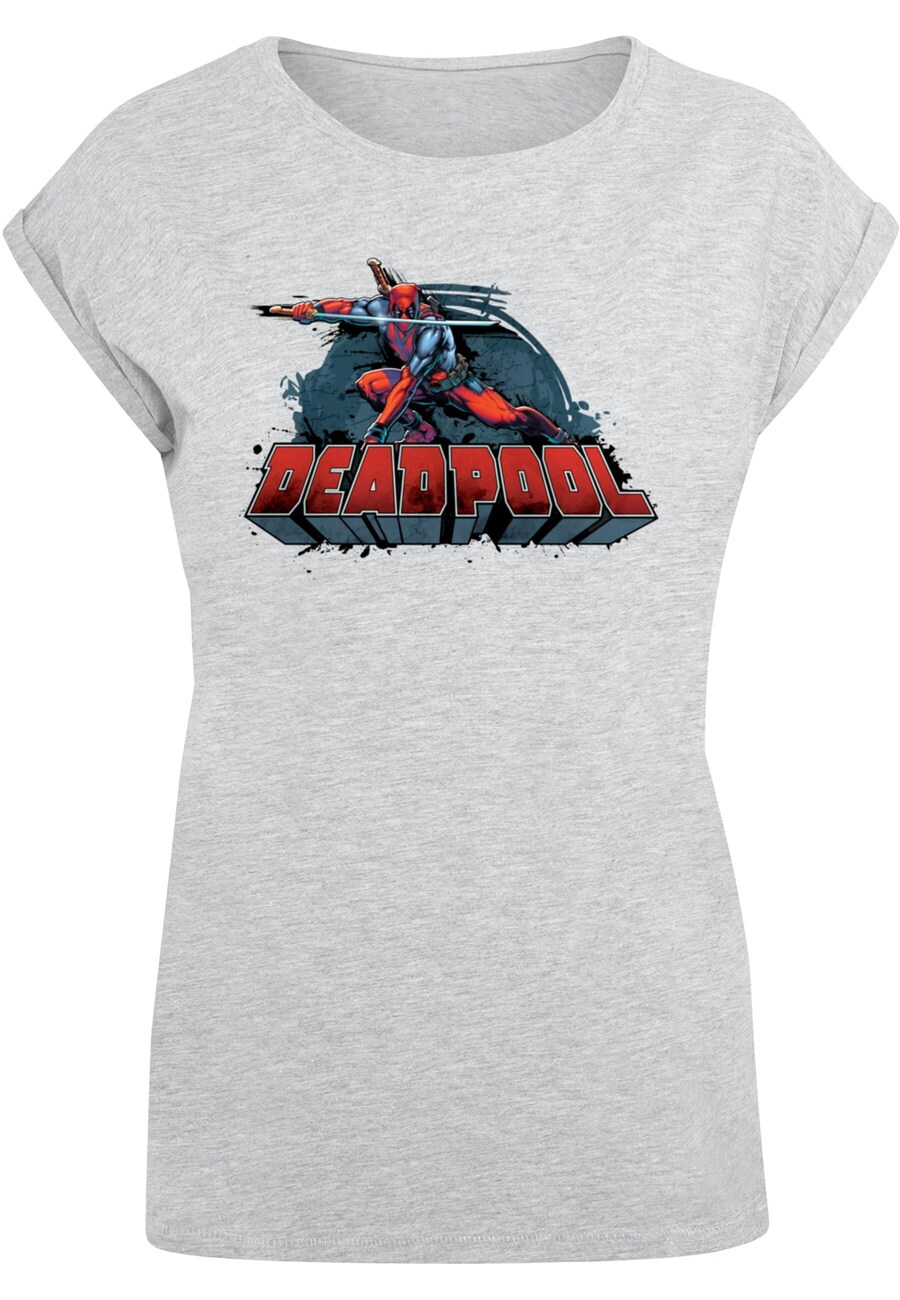 

Рубашка ABSOLUTE CULT Deadpool - Sword, цвет Basalt grey/mottled grey