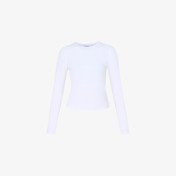 

Топ Sweaty Betty с длинными рукавами из эластичного материала, белый