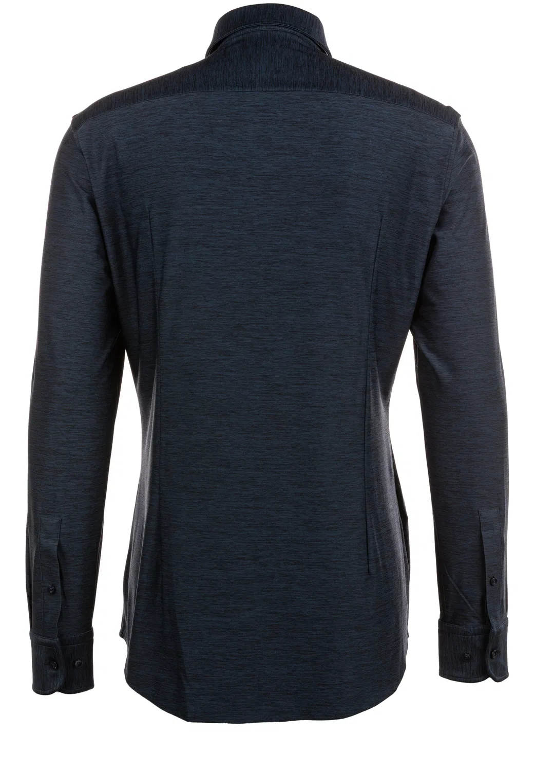 Рубашка Boss Regular fit Button Up Shirt P-Hank синего цвета — фото 2