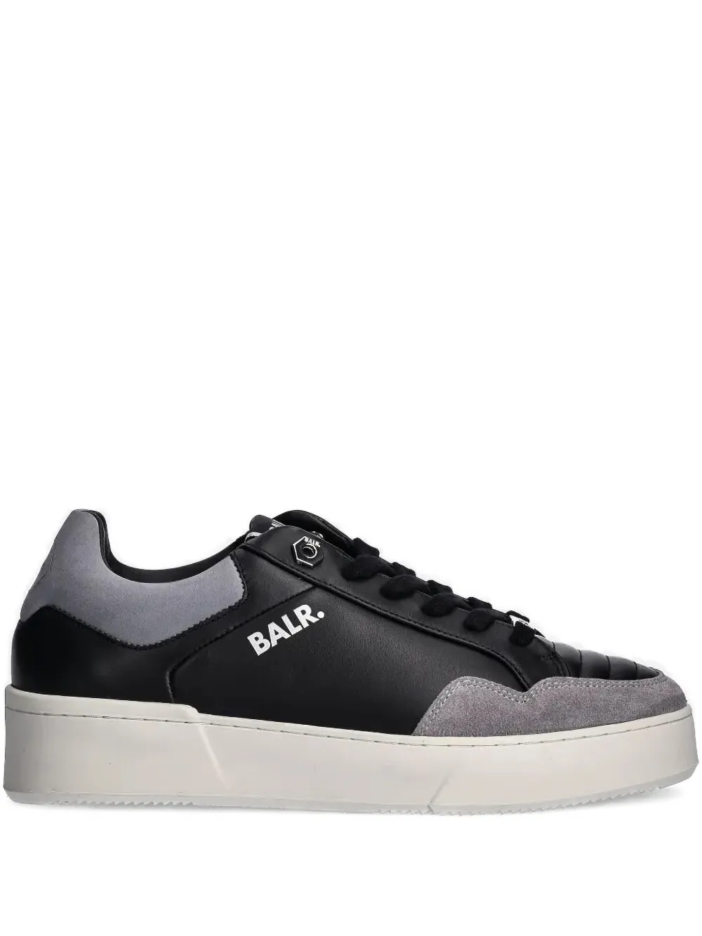 

Кожаные низкие кеды на шнуровке BALR., черный