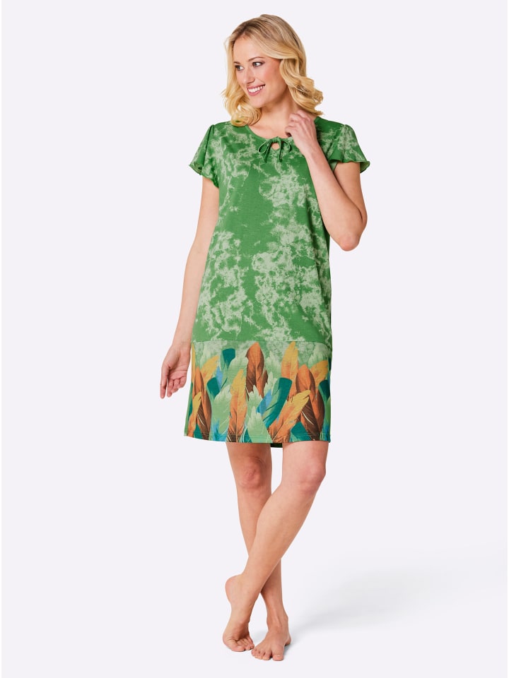 

Ночная рубашка с яблочно-оранжевым принтом WITT WEIDEN