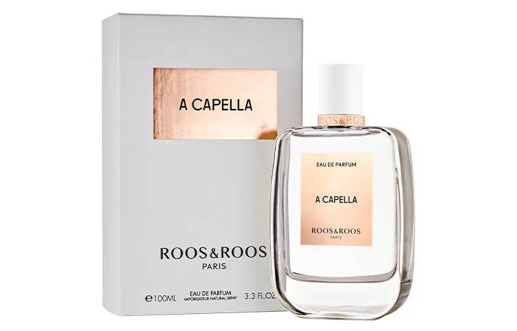 Roos&Roos Acapella Perfumes парфюмерная вода Floral Fruity Accord с нотами цитруса, белых цветов и дерева 50 мл/100 мл, 100ml