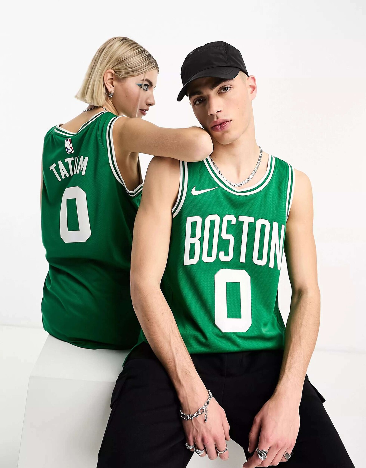 

Зеленый трикотажный жилет унисекс Nike NBA Boston Celtics Dri-FIT Jayson Tatum Icons