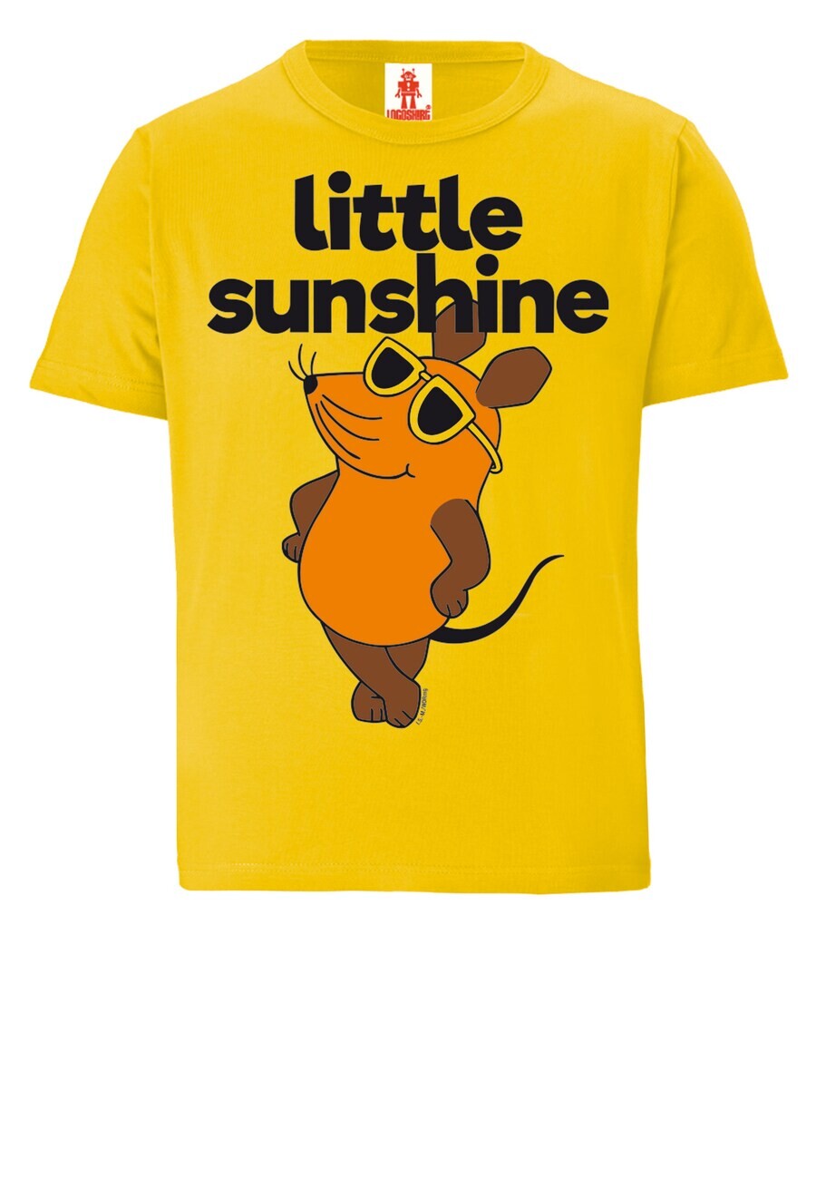 

Футболка LOGOSHIRT Maus - Little Sunshine, цвет Lemon yellow