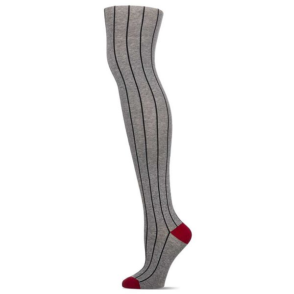 

Женские уютные колготки из хлопкового микса "hot pinstripe" Memoi