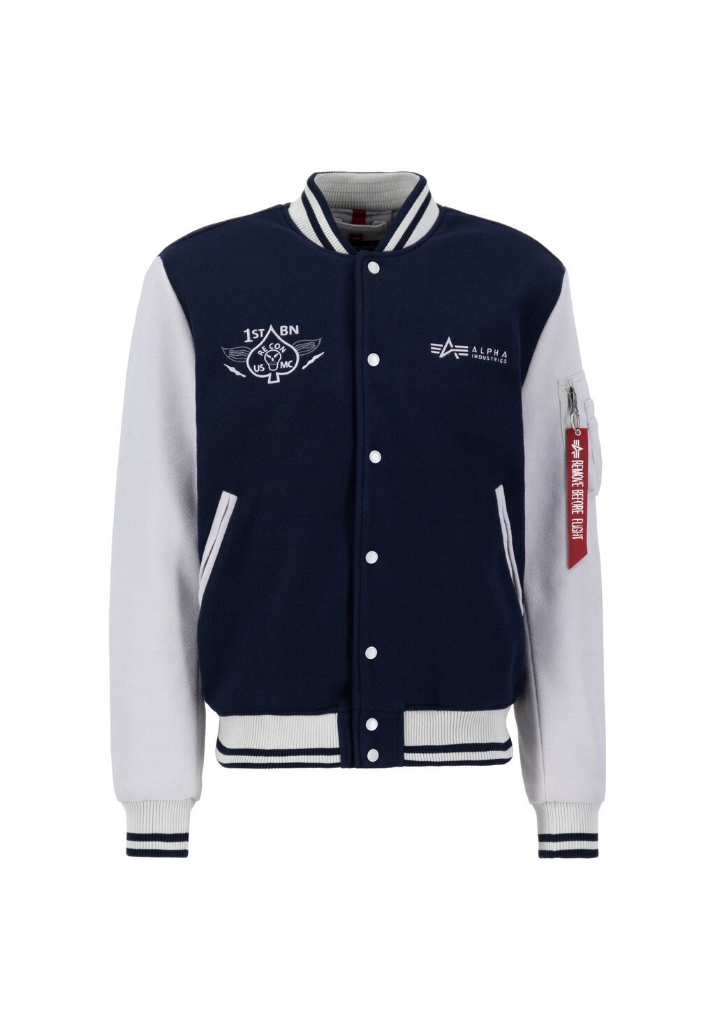 

Куртка-бомбер VARSITY AIR FORCE Alpha Industries, синий
