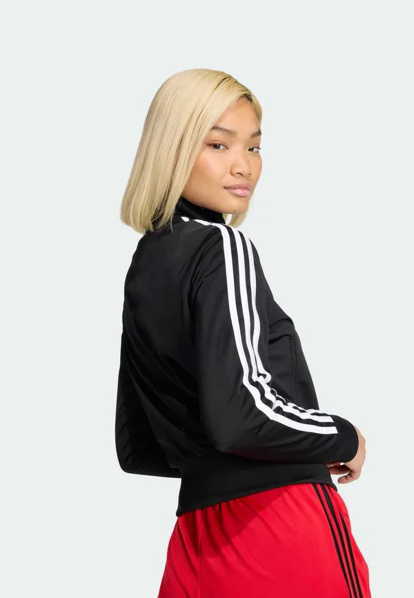 Классическая тренировочная куртка firebird Adidas Originals, Black/White — фото 4