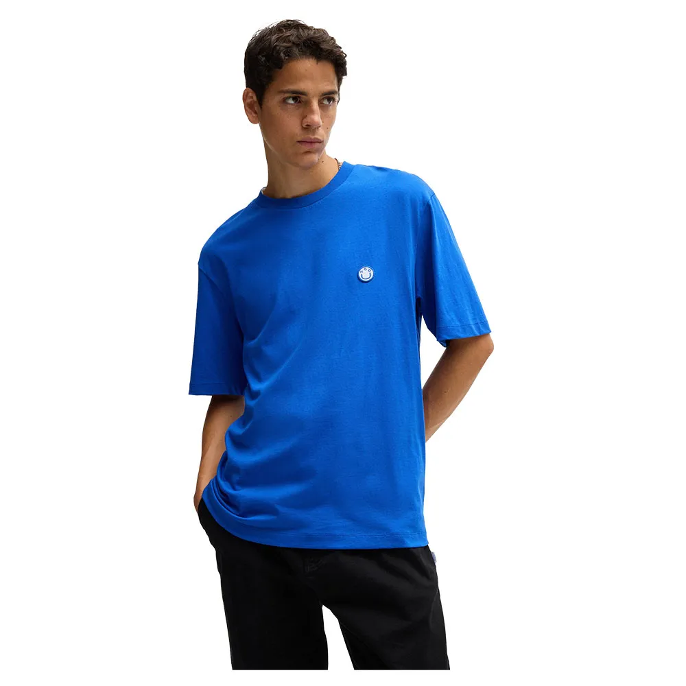 

Футболка с коротким рукавом HUGO Niley 01 BLUE, синий