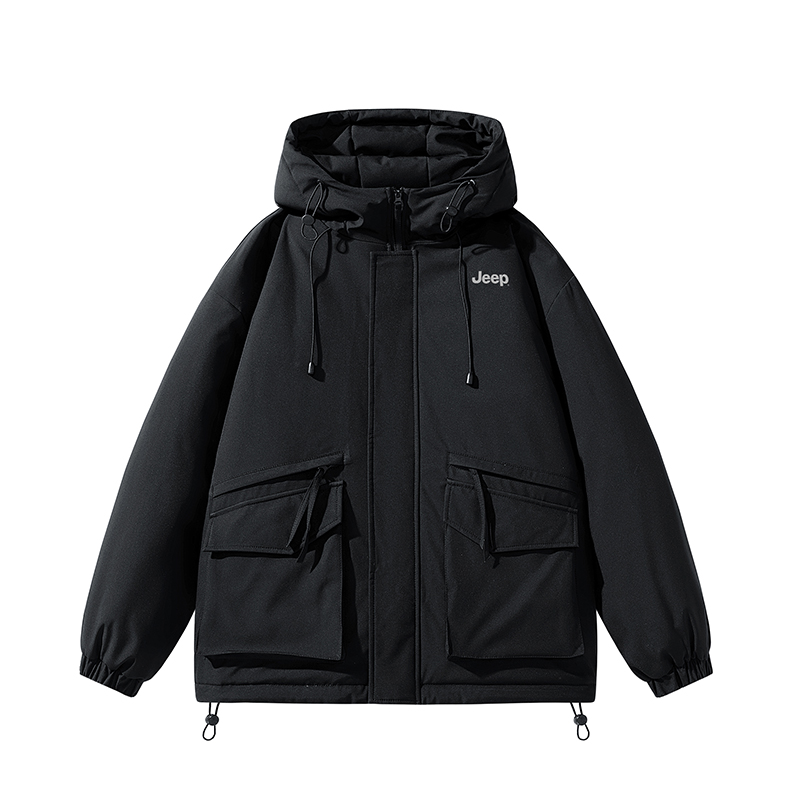 

Jeep Пуховик Unisex, Pure Black
