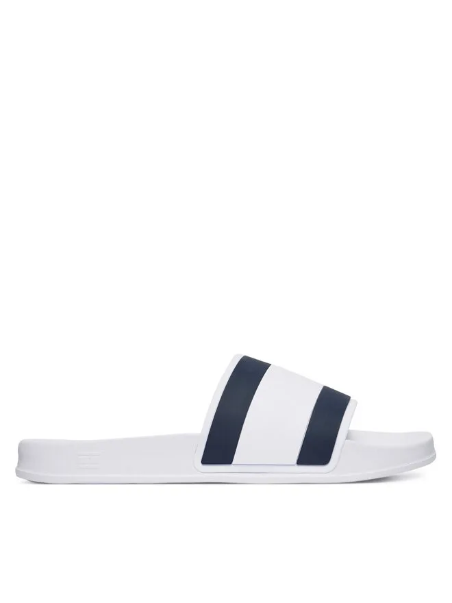 Tommy Hilfiger Сандалии Hilfiger Flag Pool Slide Core FM0FM05798 белые