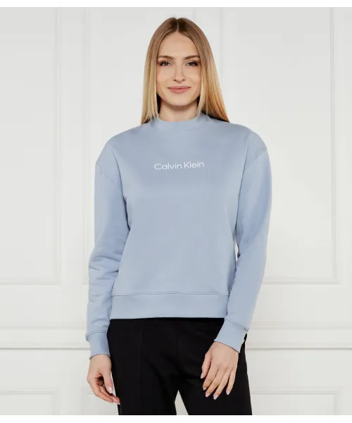 

Толстовка с логотипом героя Regular fit Calvin Klein, синий