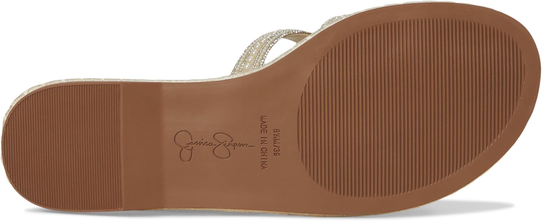Сандалии Jessica Simpson Bria Flat Woven Sandals, цвет Soft Ivory — фото 3