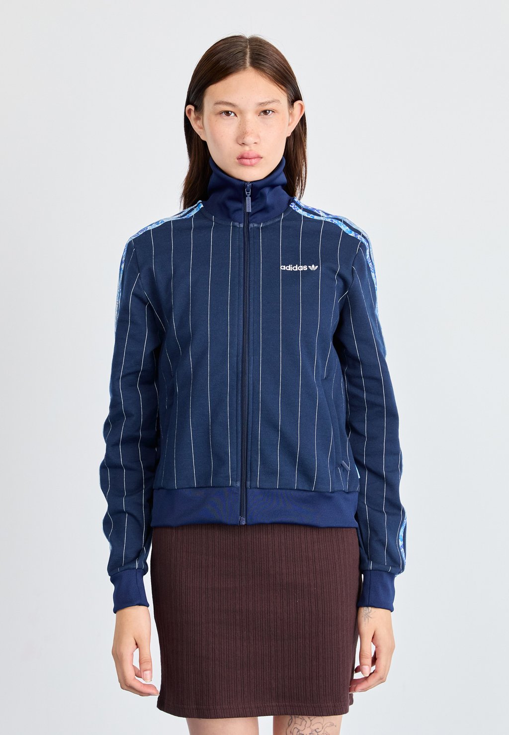 

Тренировочная куртка LIBERTY Adidas Originals, темно-синий