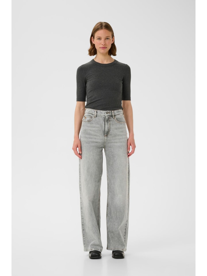 

Джинсы NanasIW прямого кроя из светло-серого денима InWear