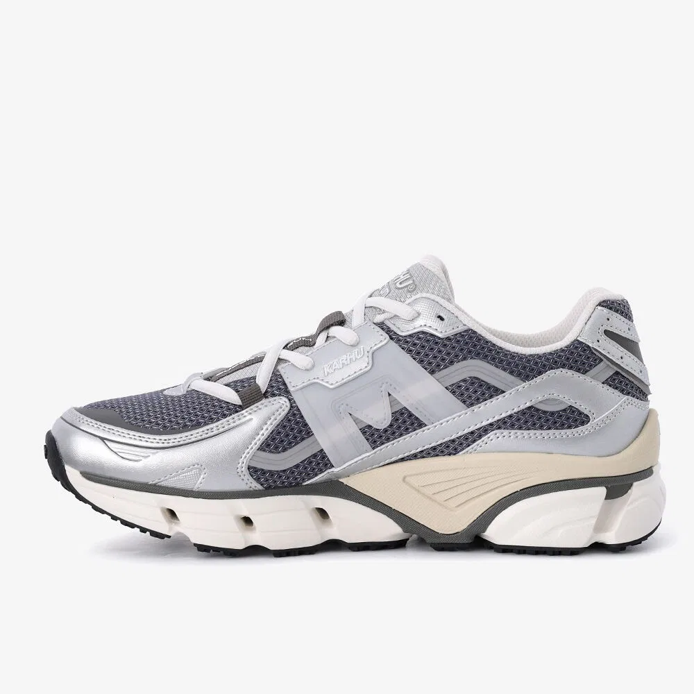 Мужские беговые кроссовки Karhu Super Fulcrum серебристо-индиговые — фото 2