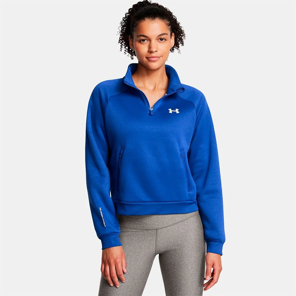 

Толстовка Under Armour Fleece Pro half zip, синий