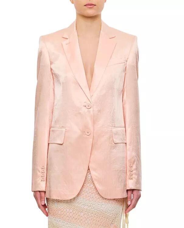 

Однобортный пиджак volante Sportmax, розовый