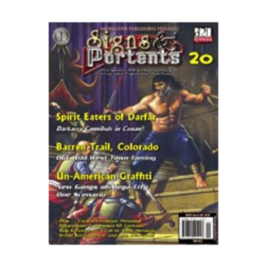 

Журнал #20 "Barren Trail, Colorado, Un-American Graffiti", Signs & Portents Magazine (d20)