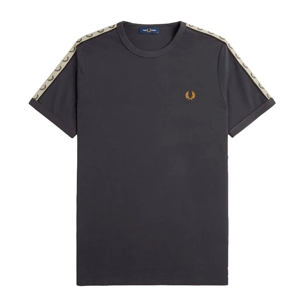

Футболка Fred Perry Contrast Tape Ringer F, черный