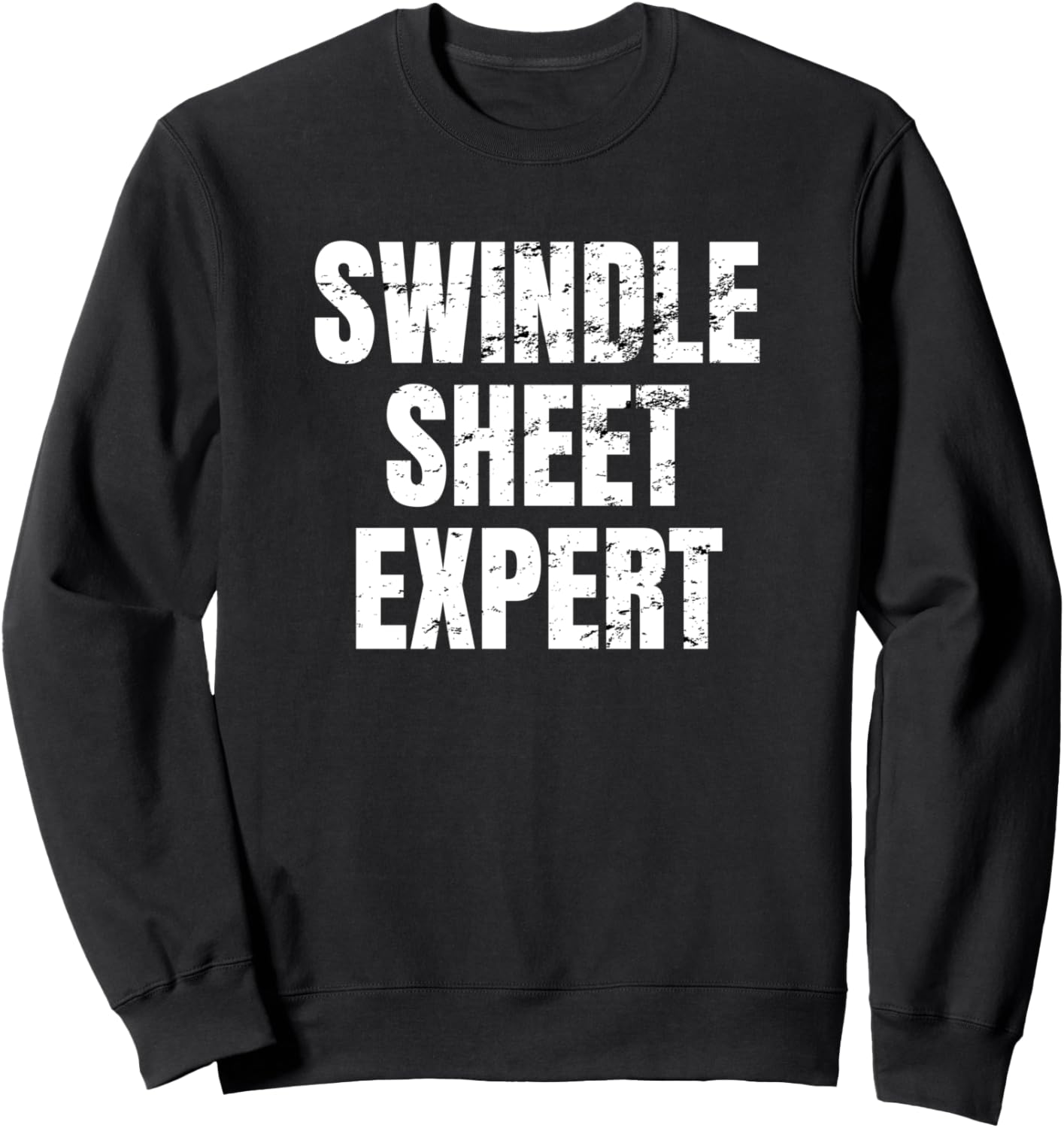 

Забавная толстовка с надписью «Swindle Seat Expert Trucking Truck Driver Funny Gag Sweetshirt» Four1Nine Truckers Official, черный