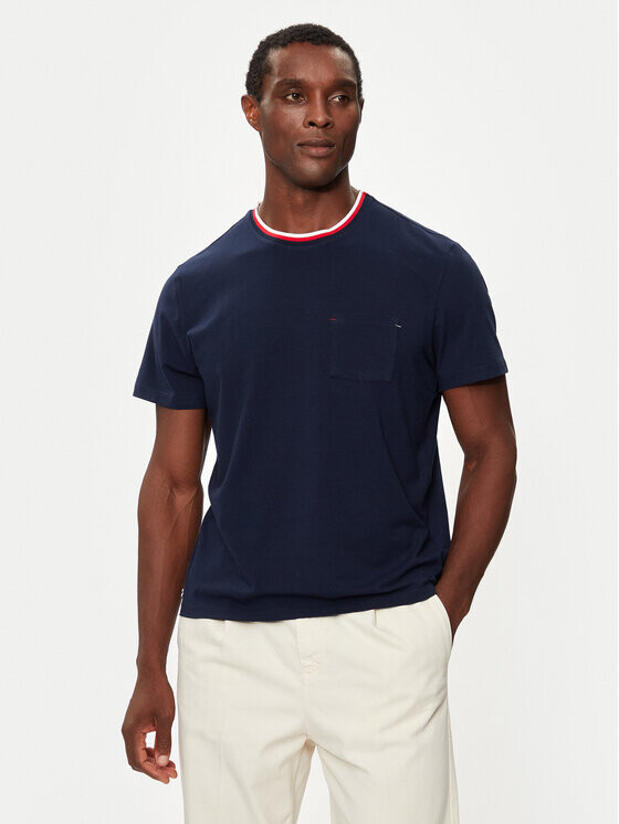 

Футболка свободного кроя Lacoste, синий