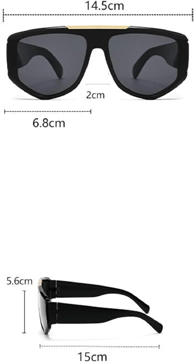 

Большие солнцезащитные очки-пилот для женщин и мужчин, ретро-модные винтажные солнцезащитные очки-щитки в стиле 70-х, толстые солнцезащитные очки mincl, Gray Leopard