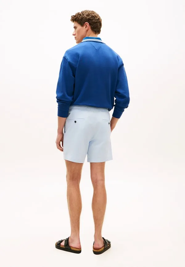 Короткие шорты из дувра Tommy Hilfiger, Breezy Blue — фото 3