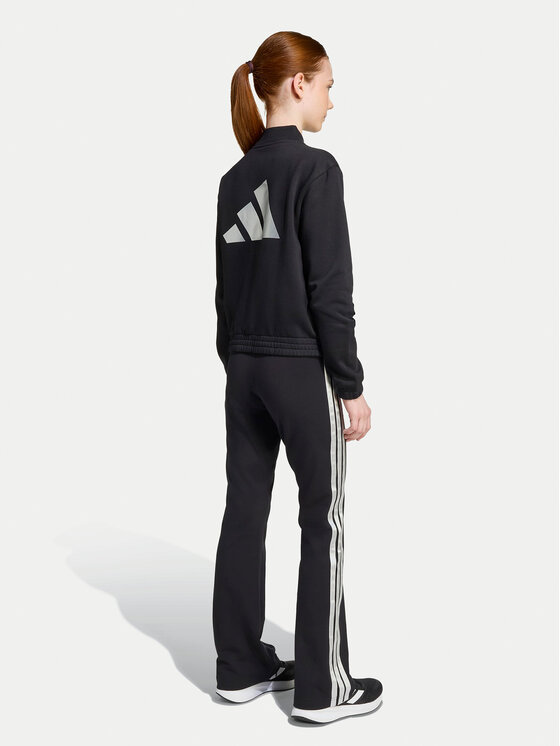 Спортивный костюм regular fit Glam Track JL7474 Adidas, черный — фото 3