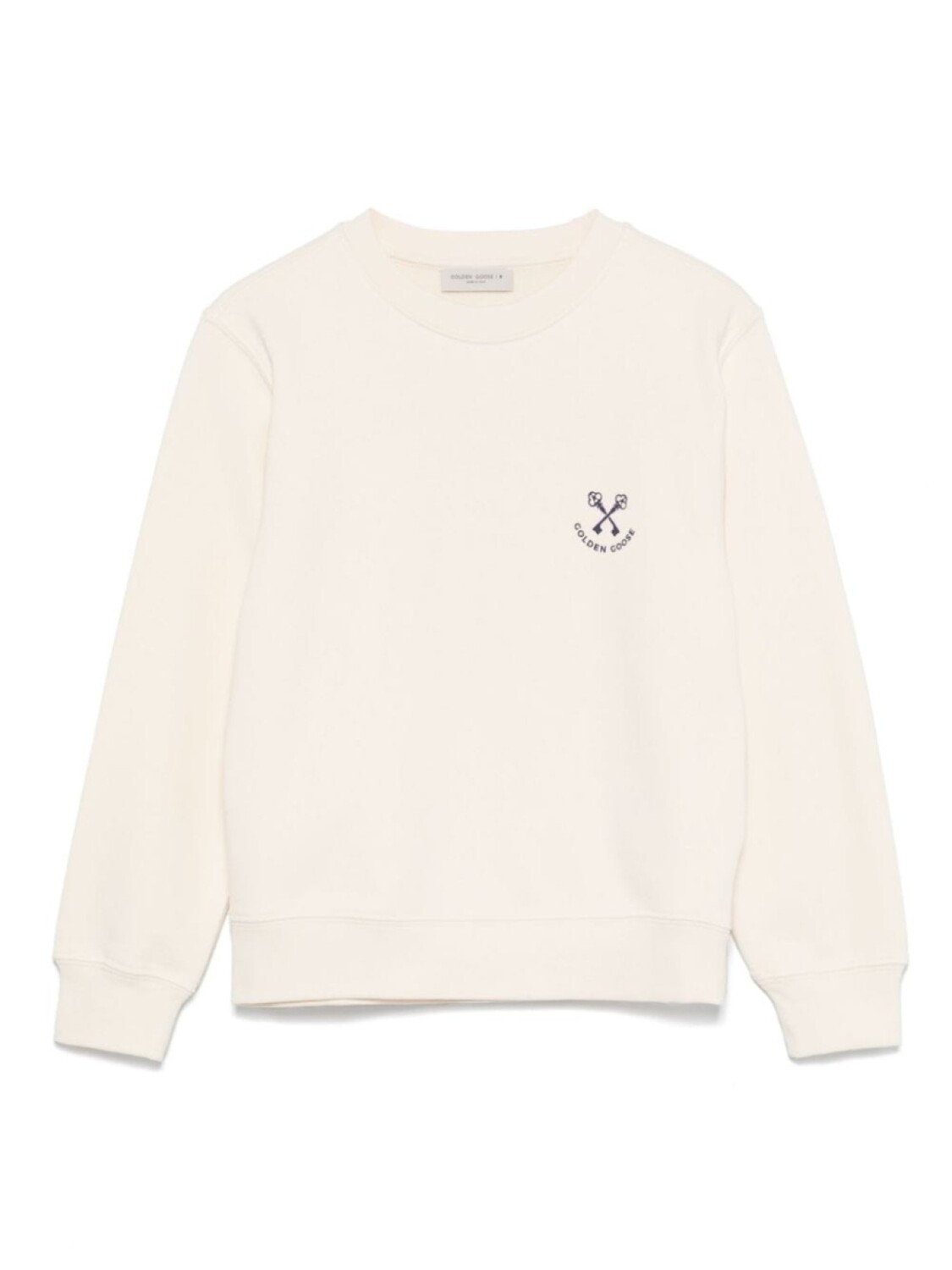 

Golden Goose Kids толстовка с логотипом, нейтральный цвет