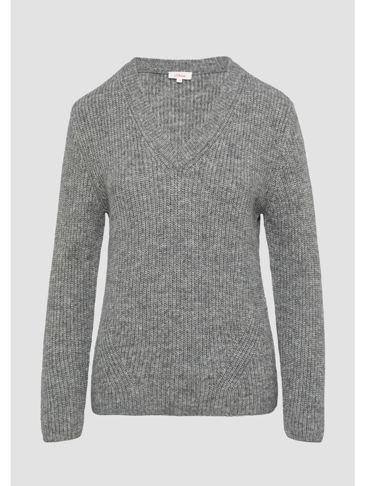 

Вязаный свитер цвета 9730_graphite s.Oliver