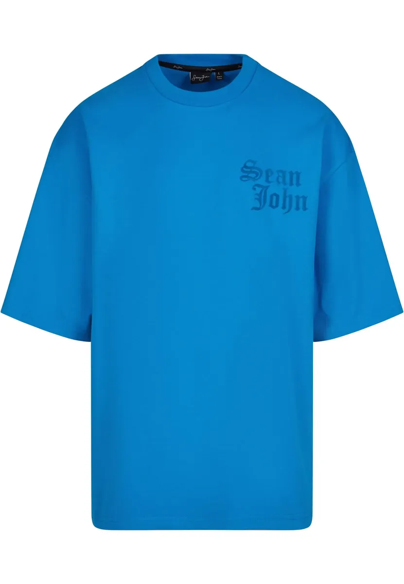 

Футболка Sean John "Мужская футболка Sean John JM232-001-03 SJ Old English Logo Yacht Club ", синий