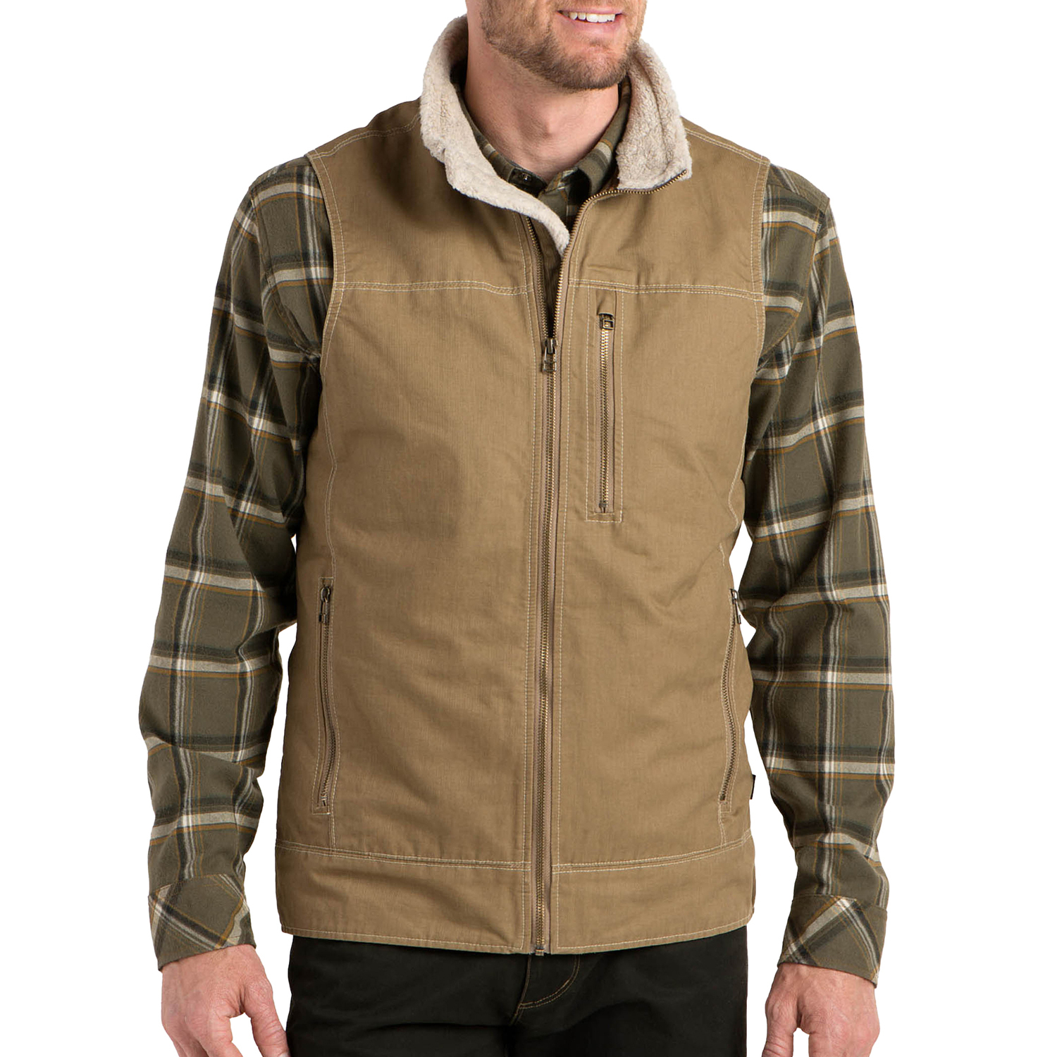 

Мужской жилет с подкладкой из бусин KUHL, Khaki