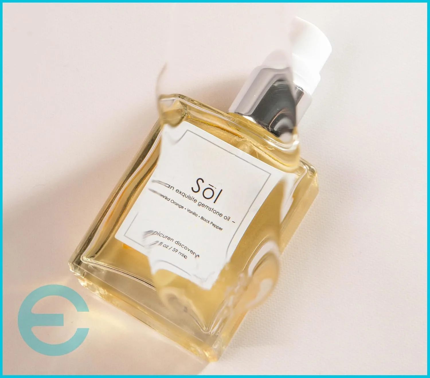 Epicuren Discovery Sol Exquisite Gemstone Oil 2 унции. 59 мл (1 шт.) — фото 4
