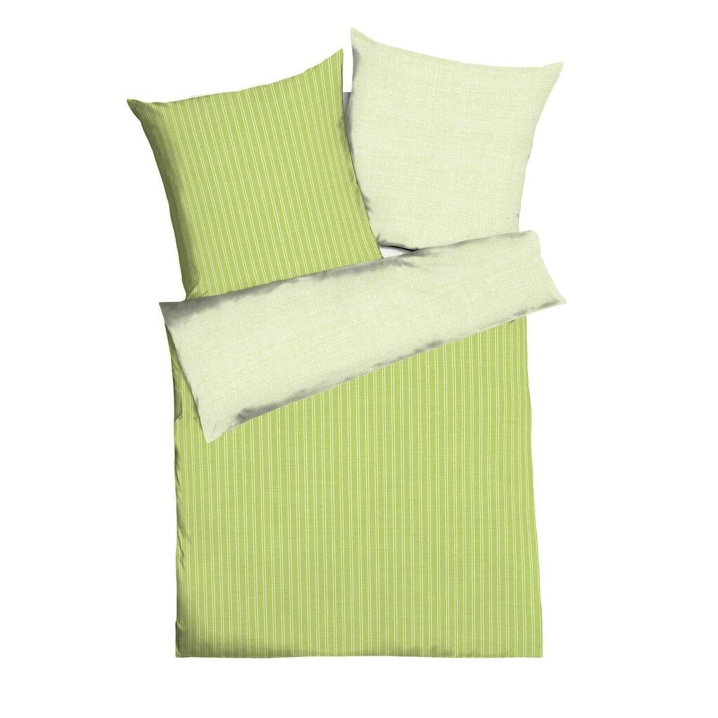 

Сатиновое постельное белье Dream Sleep Mako Eternity Combo зеленый 240х220 см + 2х 80х80 см Traumschlaf
