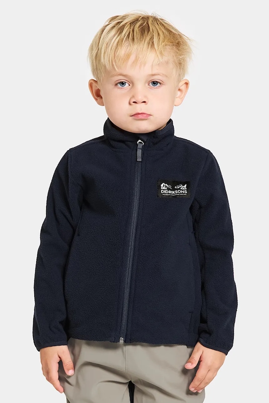 

Детская толстовка MUSKOT KDS JACKET Didriksons, темно-синий