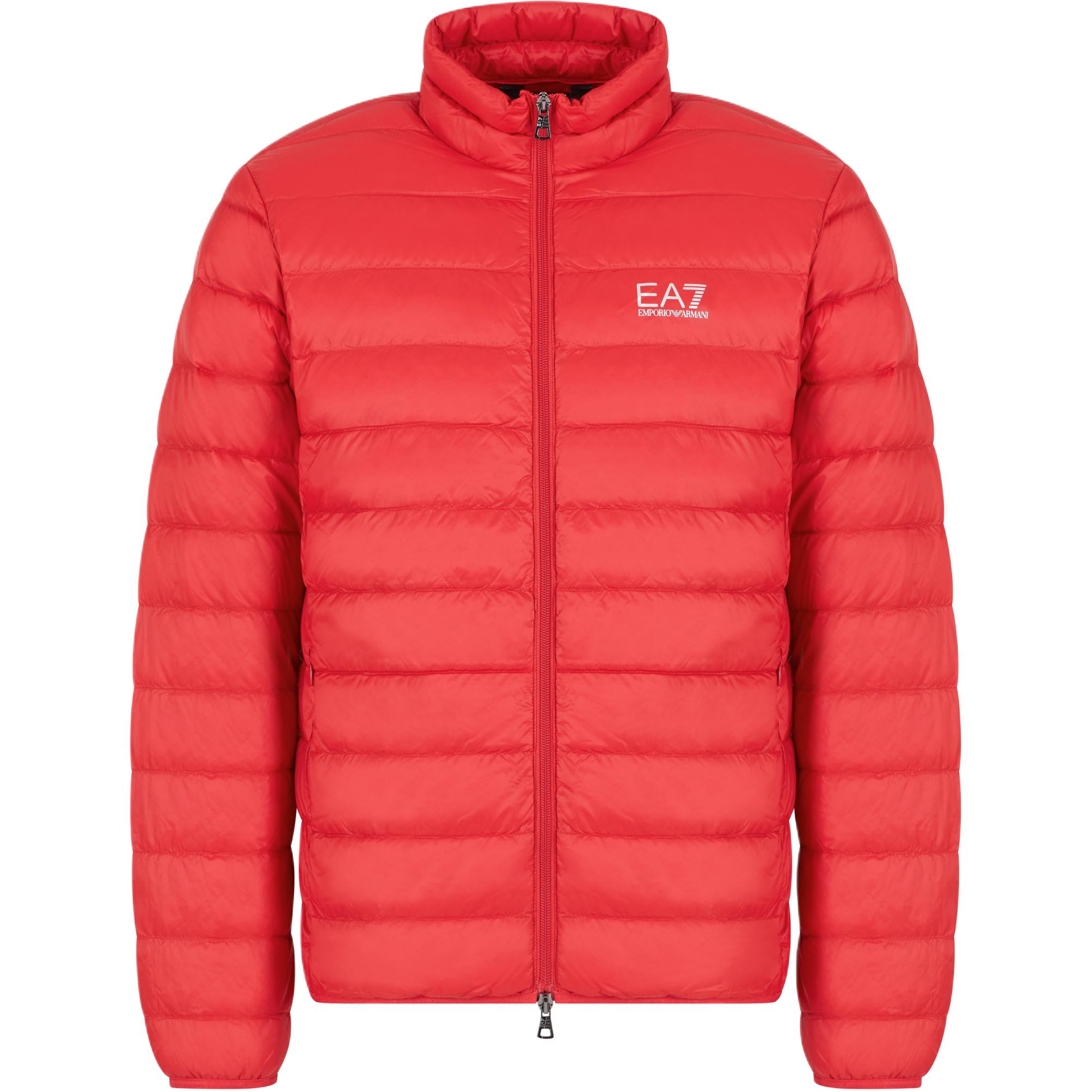 

EMPORIO ARMANI Красная пуховая куртка EA7 для мужчин, Red