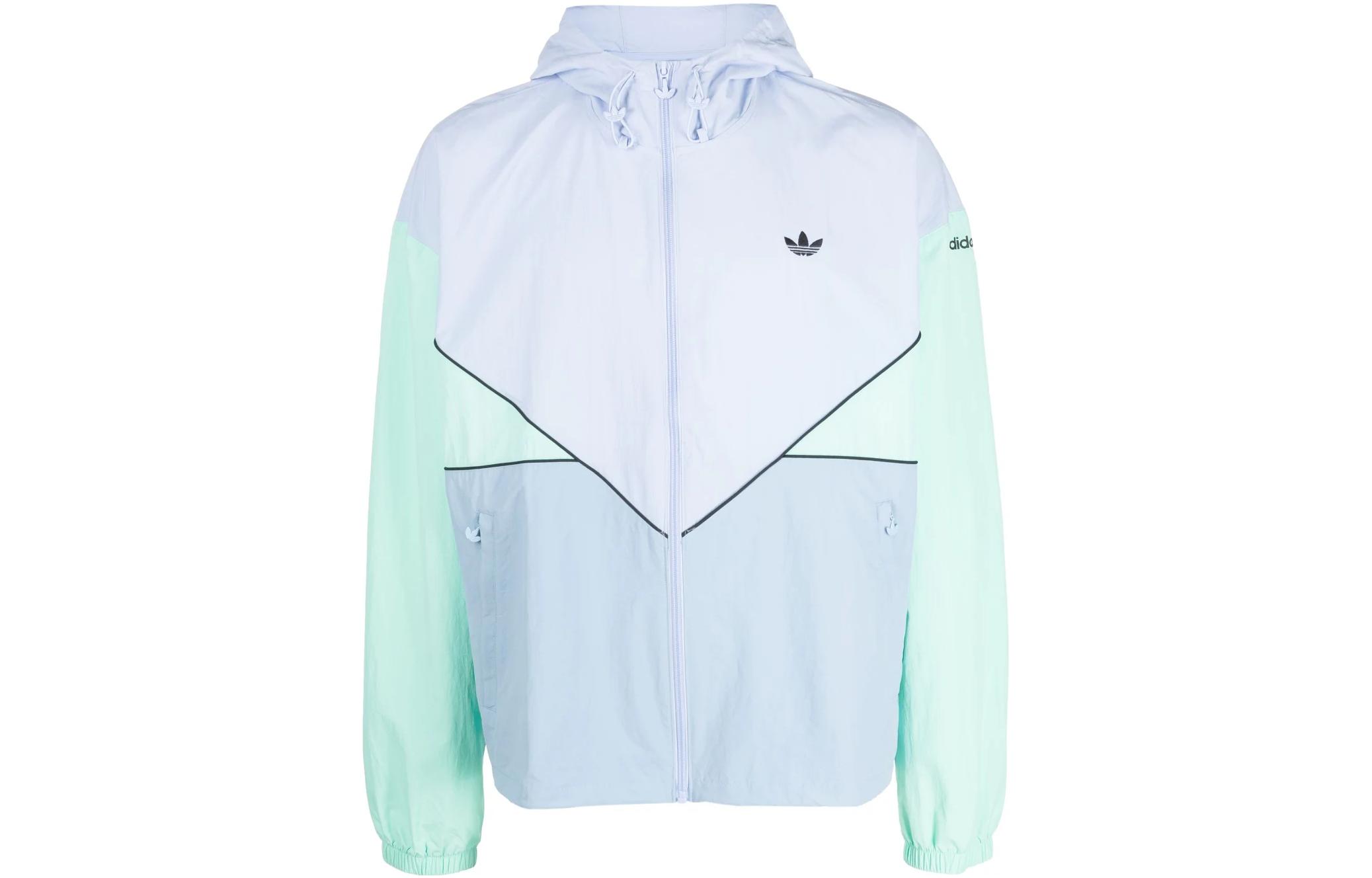 Куртка мужская розово-голубая Adidas Originals — фото 2