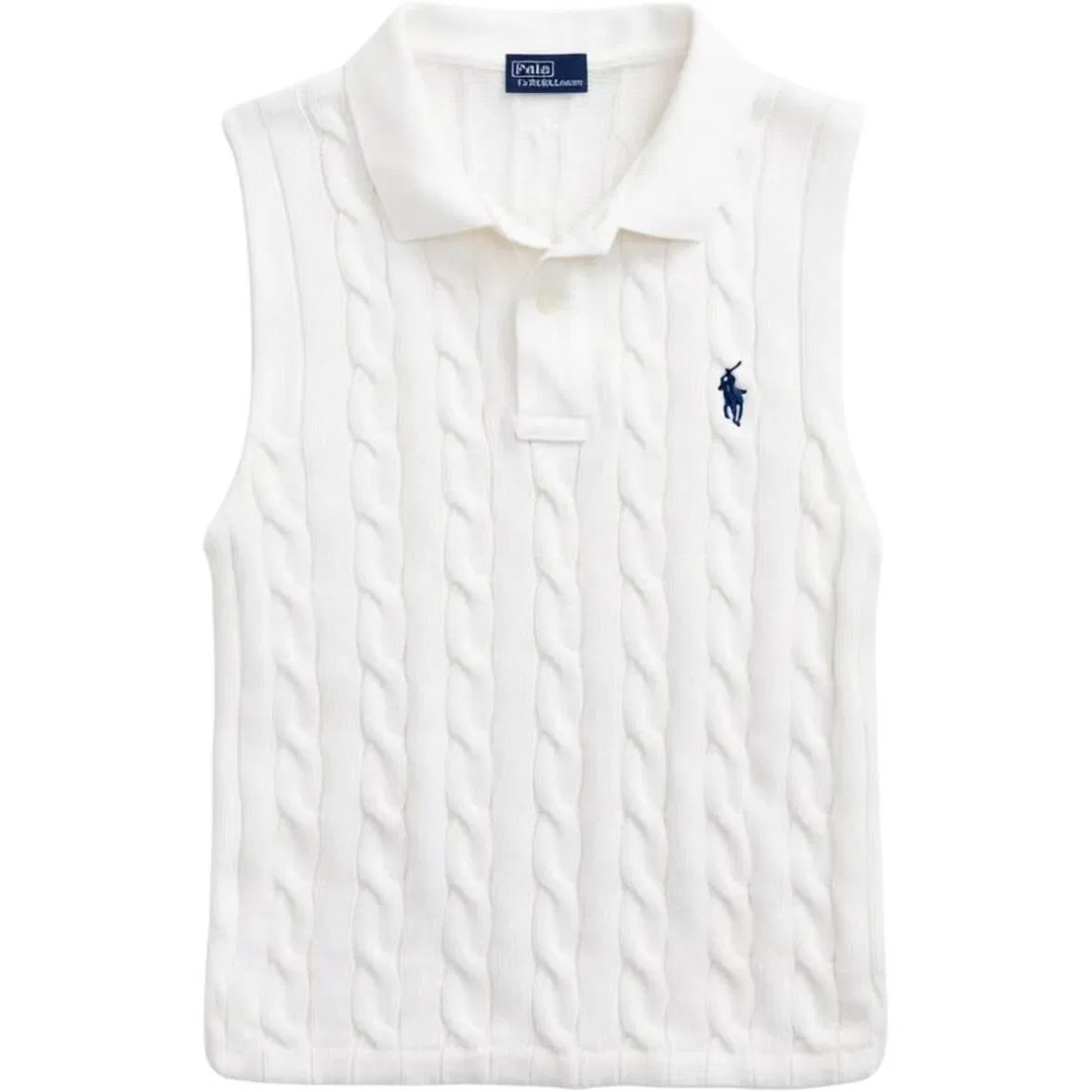 Топ майка Slim Fit Polo Ralph Lauren белый