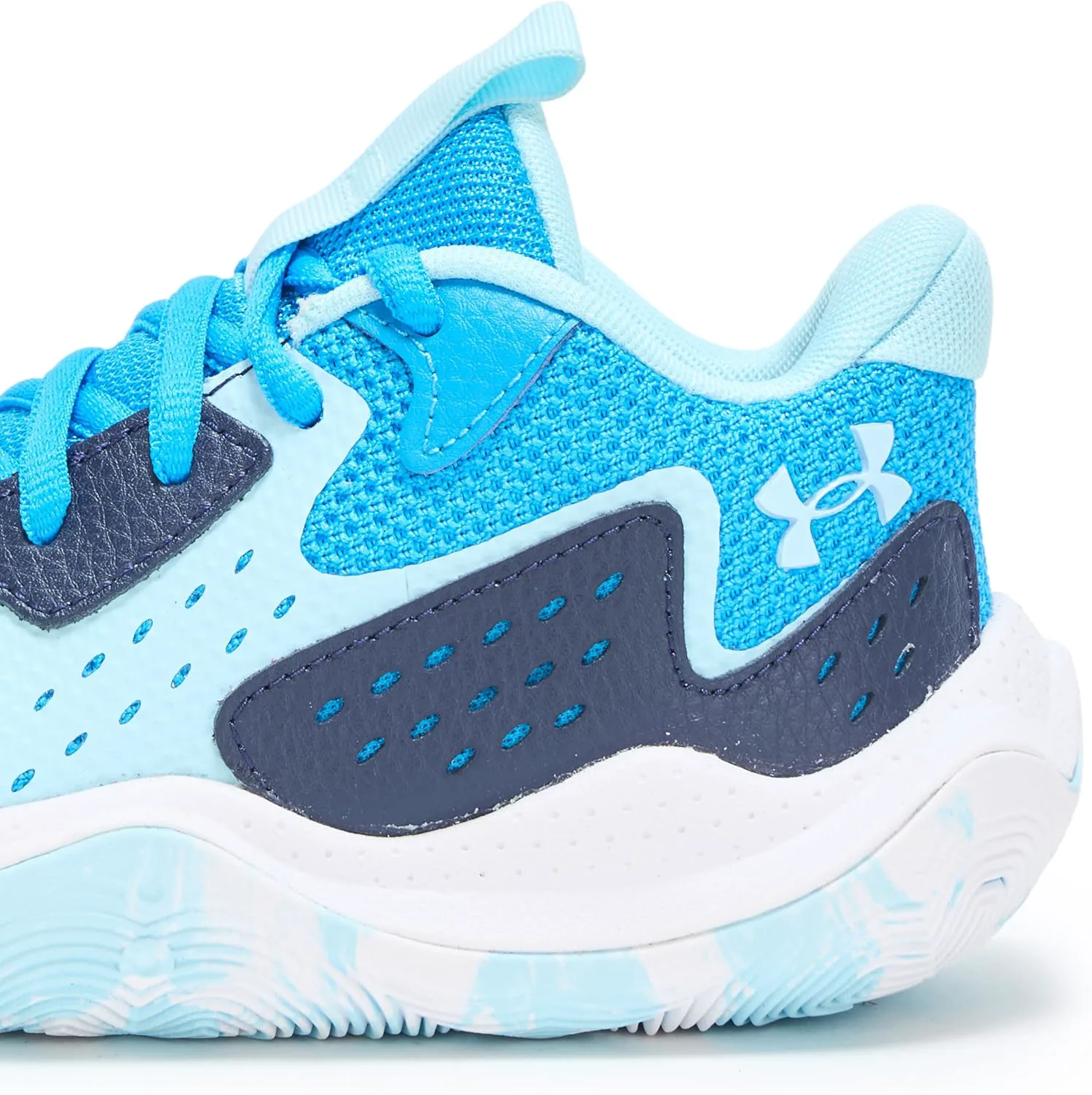 Баскетбольные кроссовки Under Armour для детей дошкольного возраста Jet '23, синий/темно-синий — фото 3