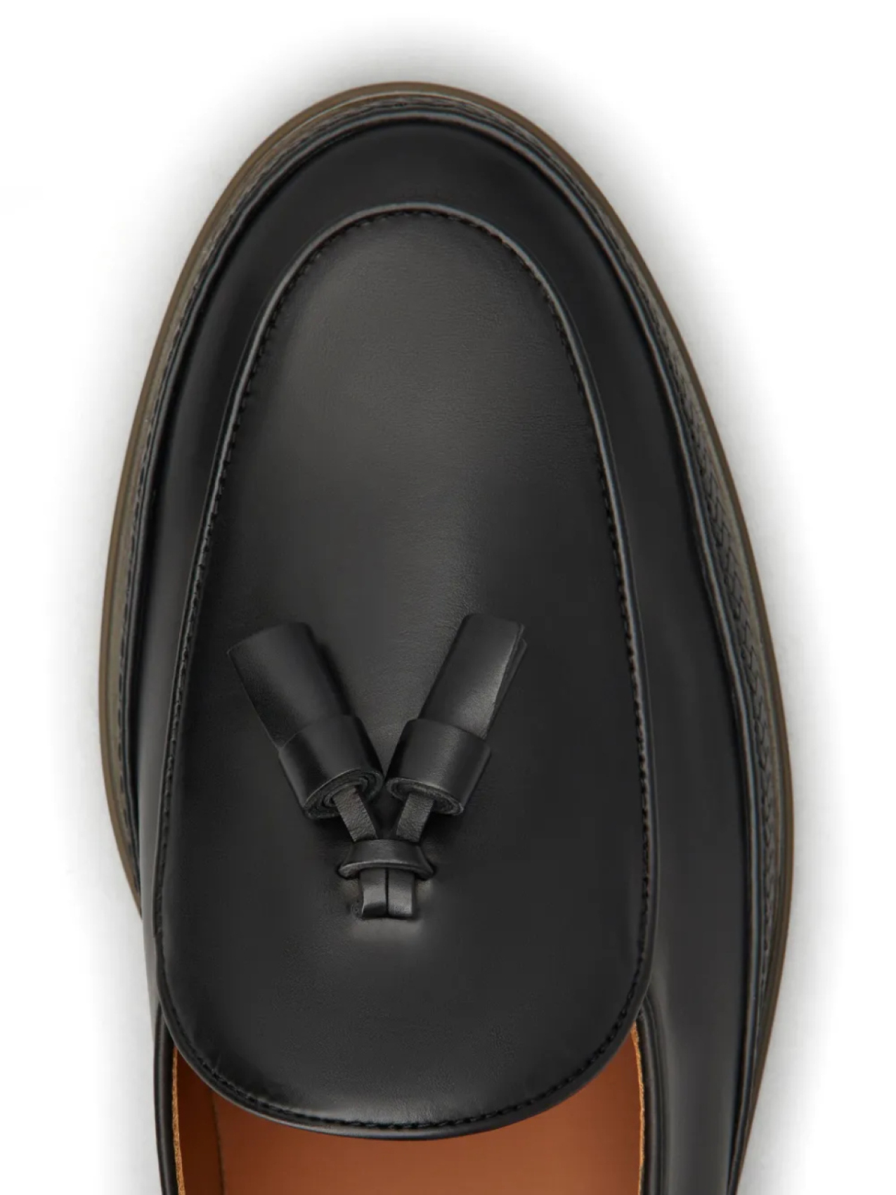 Tod's кожаные лоферы, черный — фото 4