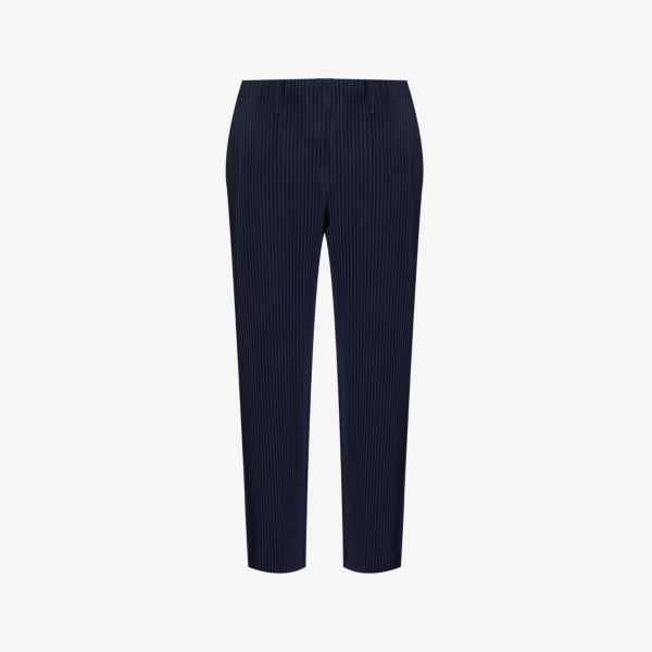 

Брюки Regular-Fit плиссированные вязаные Homme Plisse Issey Miyake, синий