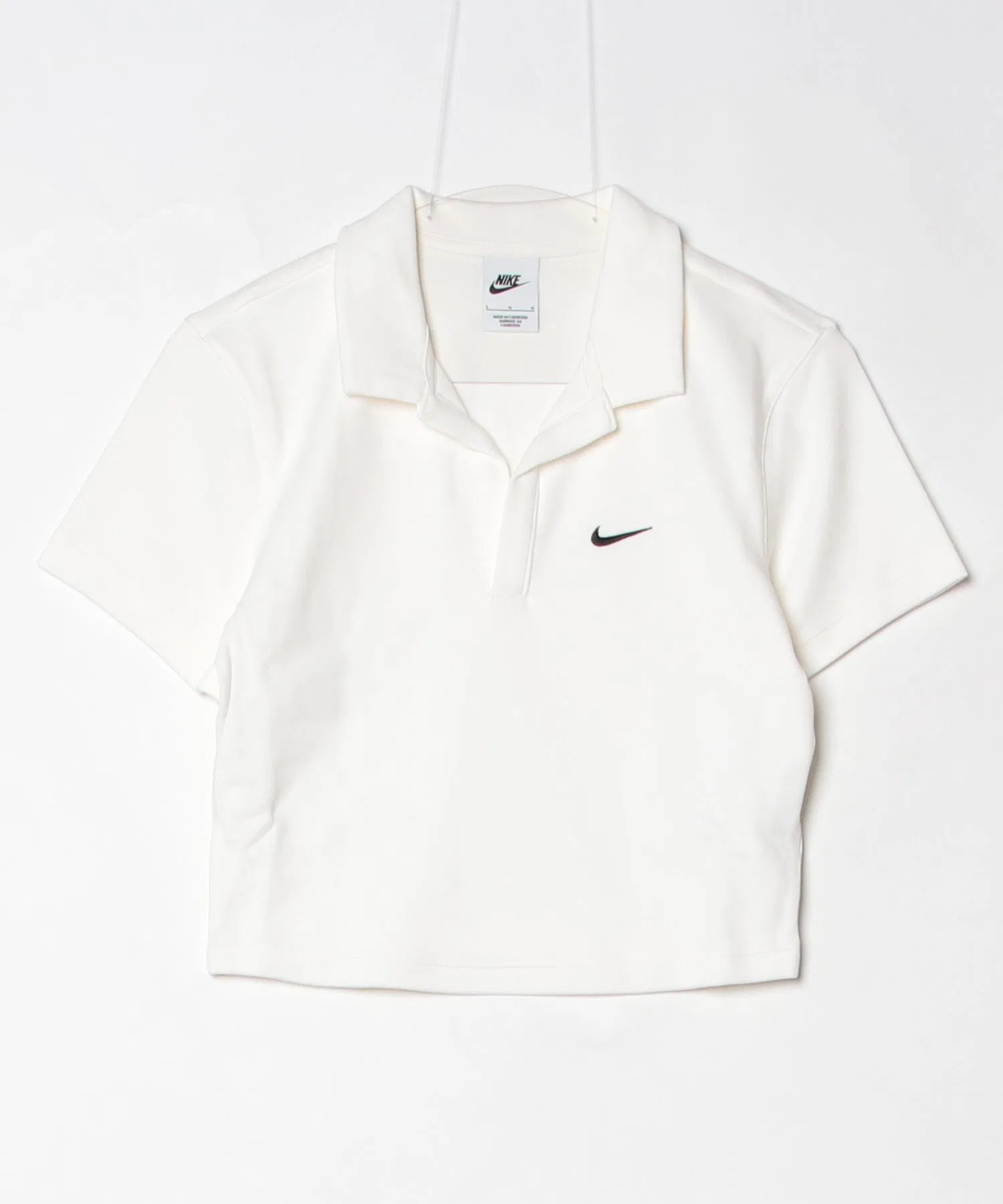 Женская укороченная футболка NIKE NSW ESSENTIAL белая