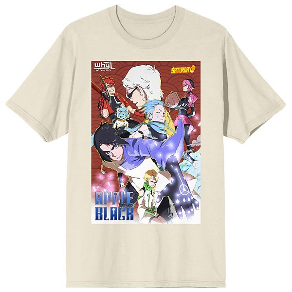 

Мужская футболка Apple с черным принтом Licensed Character