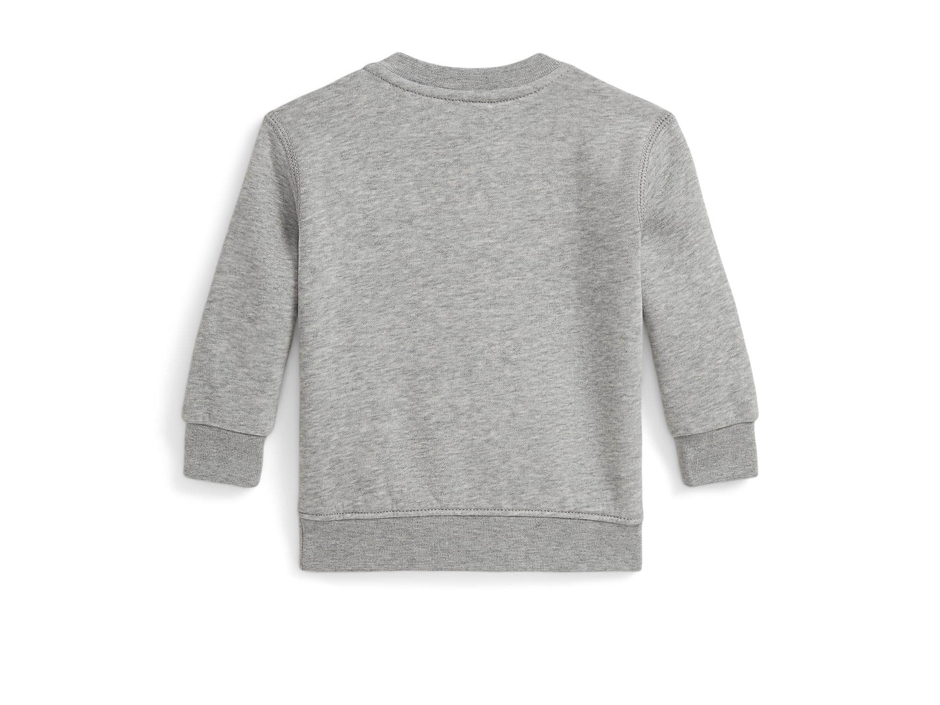 Толстовка Polo Ralph Lauren Kids Polo Bear Fleece Sweatshirt, цвет Light Grey Heather — фото 2